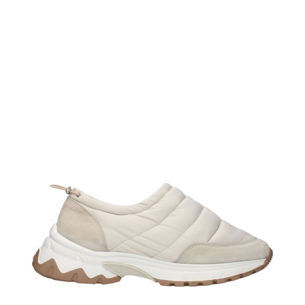 Eleventy Beige Fabric Chunky Men's Sneakers